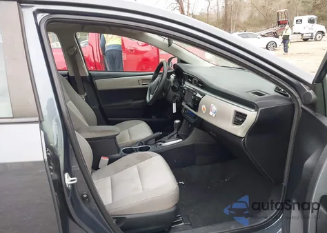 2014 Toyota Corolla Le from USA, damaged, VIN 2T1BURHE8EC143700